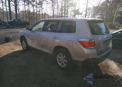 2012 Toyota Highlander from USA, damaged, VIN 5TDZA3EH2CS028453